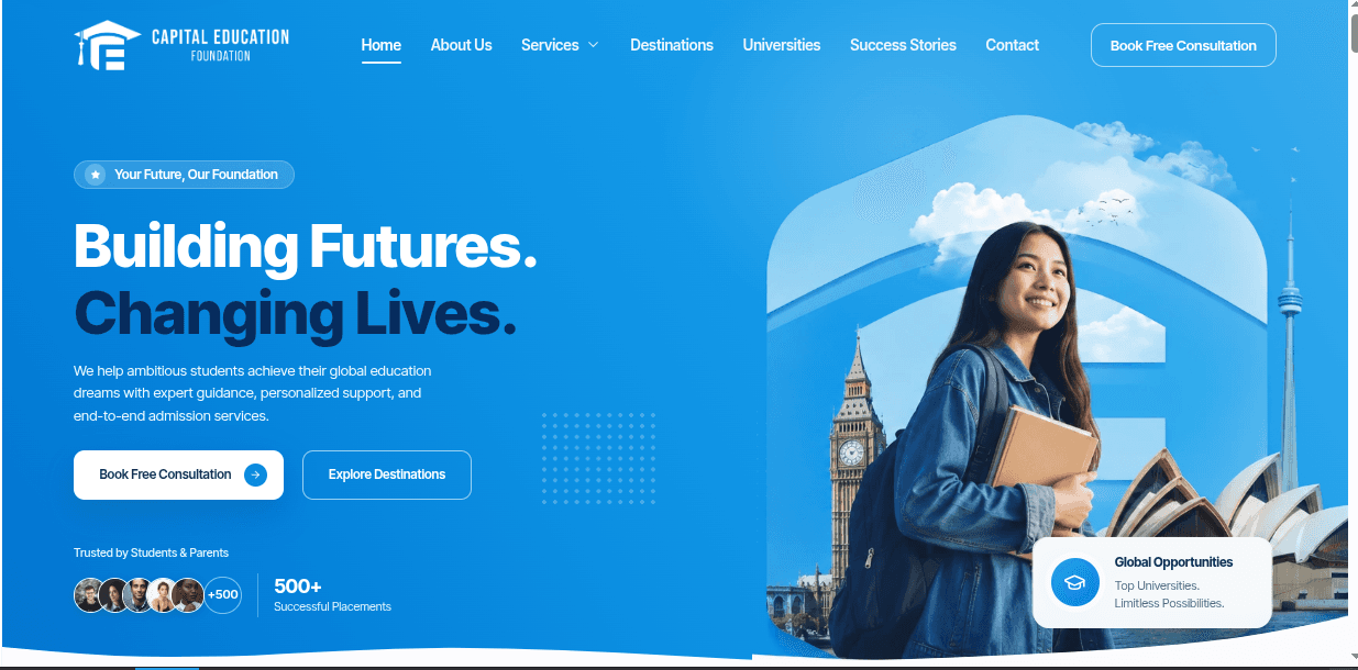 Capital Education Foundation — Building Futures