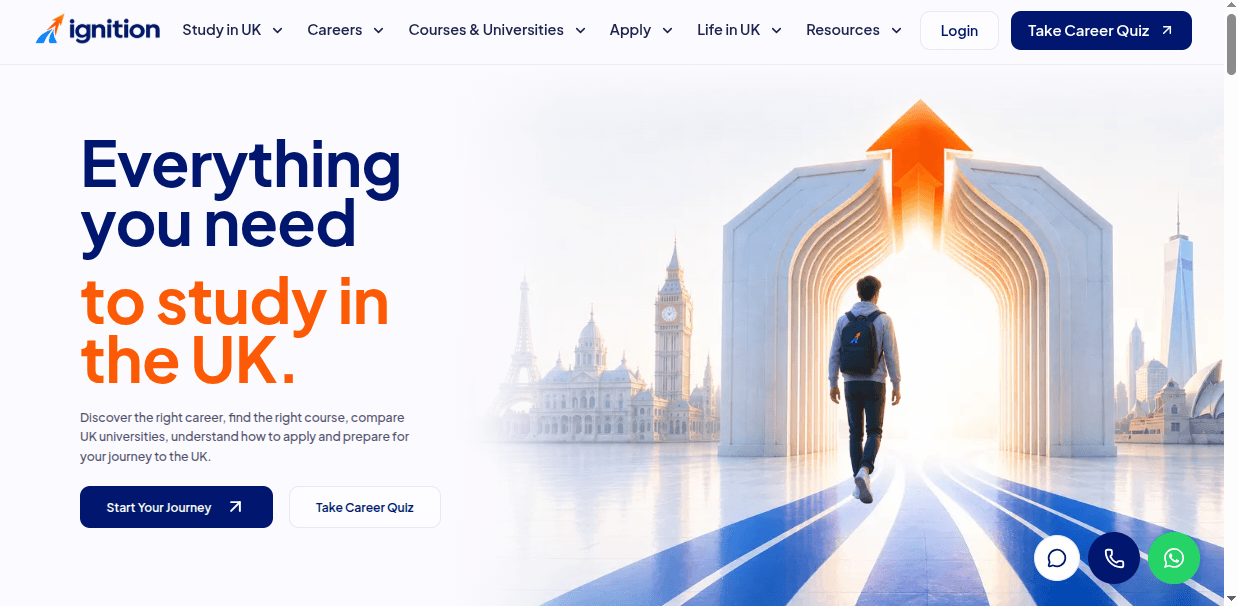 Ignition — Study in the UK